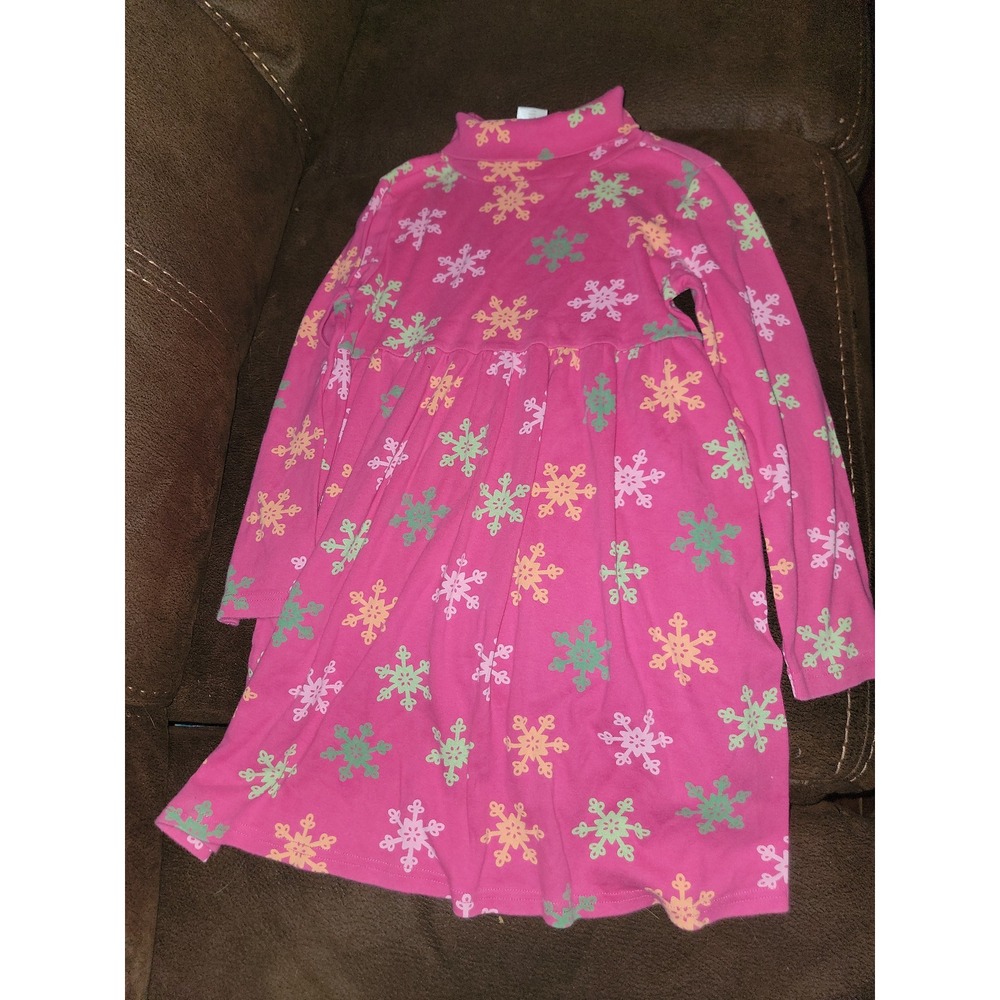 Gymboree‎ cheery all the way snowflake dress size 7